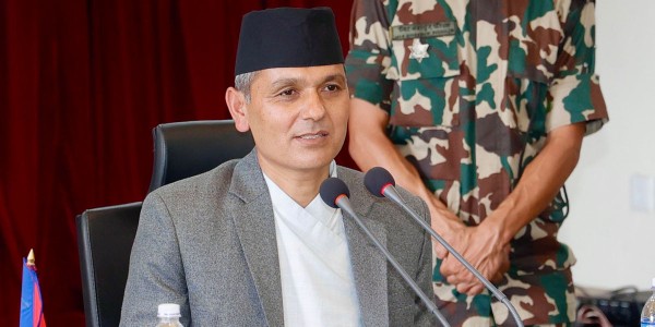 निर्वाचनमार्फत निकास दिलाउन दृढ छौं : गृहमन्त्री अर्याल