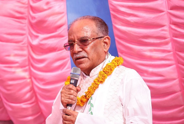 नाम्खाका बासिन्दालाई सुरक्षित बसोबासको व्यवस्था मिलाउन प्रचण्डको आग्रह