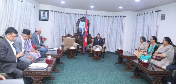 कुलिङ पिरियड विवाद : राज्य व्यवस्था समितिका सांसदहरूले भेटे सभामुख