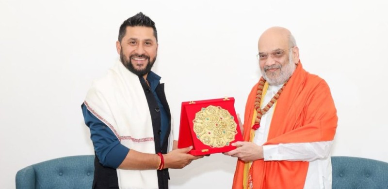सभापति लामिछाने र भारतीय गृहमन्त्री शाहबीच भेटवार्ता