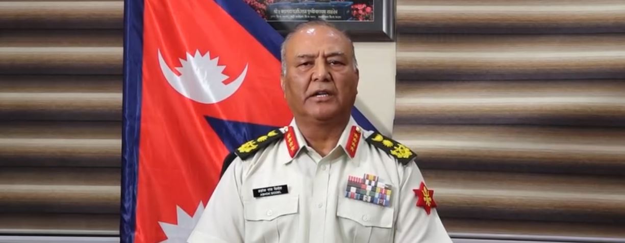 प्रधानसेनापति सिग्देलको बयान- नेपाली सेना स्वतः सडकमा उत्रने संस्था होइन