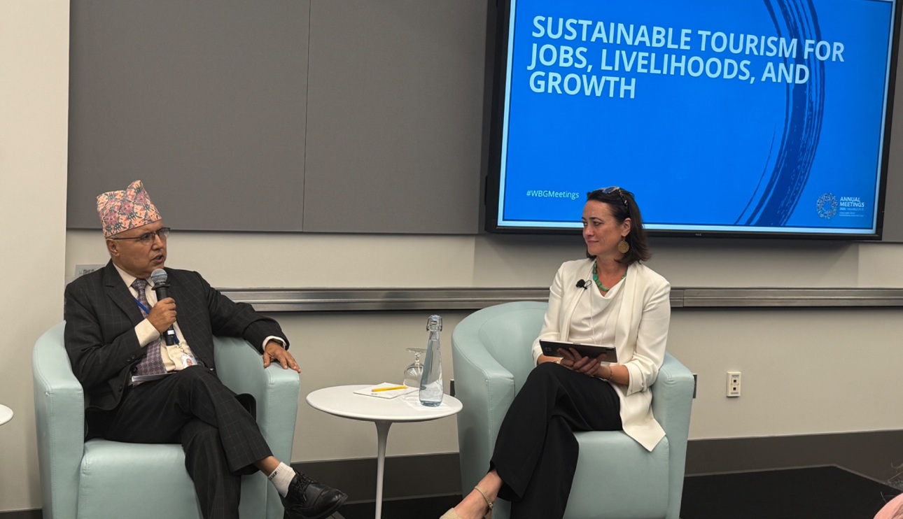 नेपाल भ्रमण गर्न विश्व समुदायलाई अर्थमन्त्री खनालको आग्रह