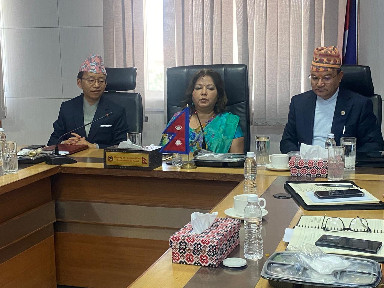 सगरमाथा संवादको अन्तिम तयारीमा छौं : परराष्ट्रमन्त्री
