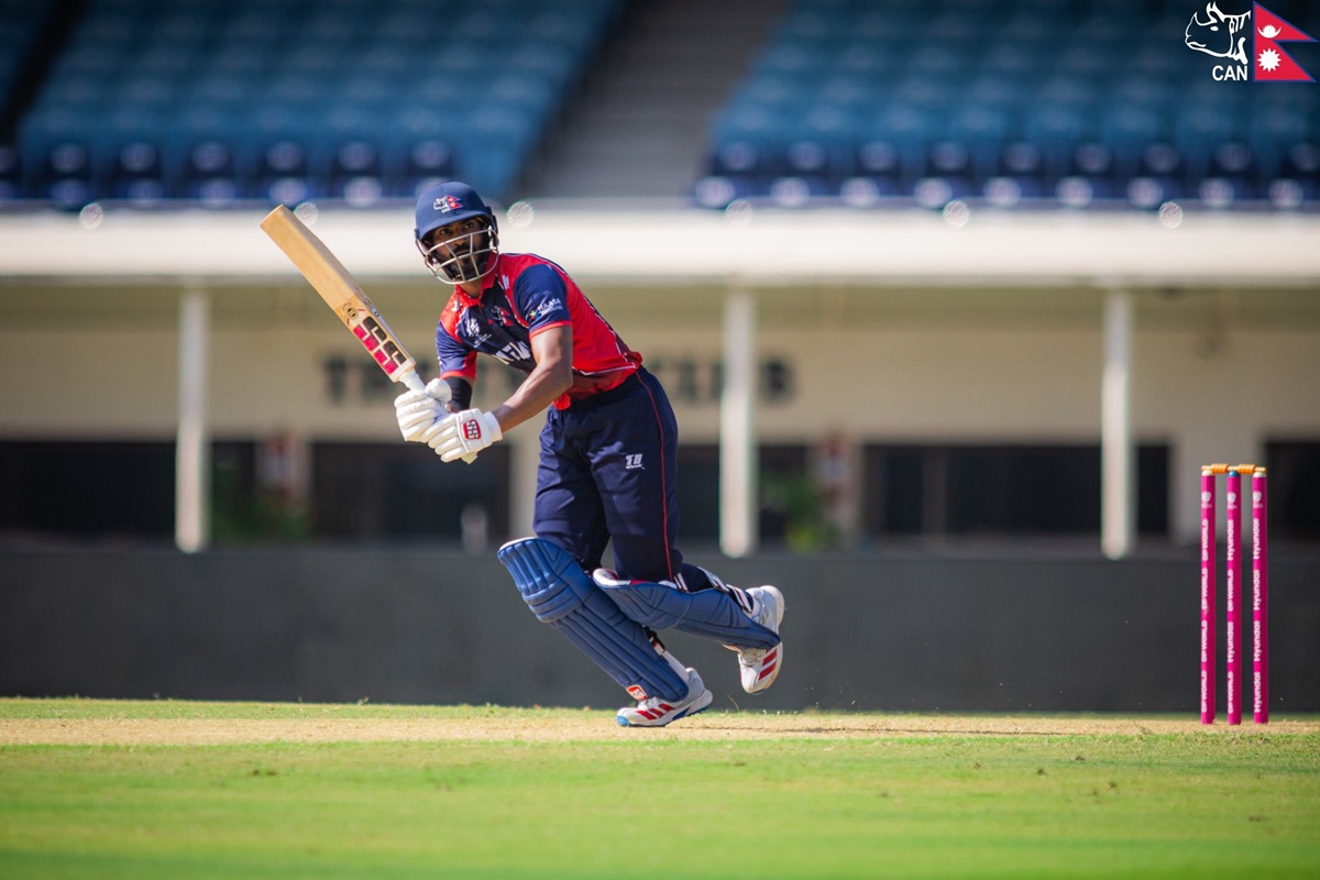 वार्मअप खेलमा नेपालले क्यानडालाई हरायो