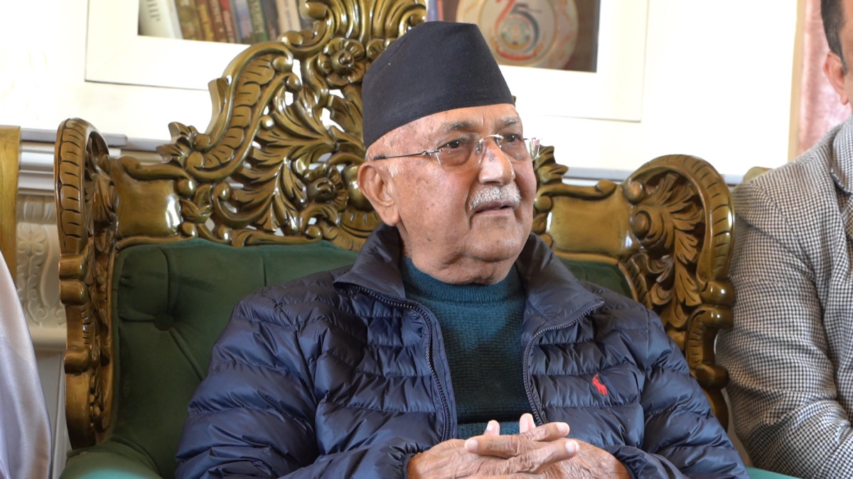 वर्तमान सरकारलाई निर्वाचन गराउने अधिकार छैन : ओली