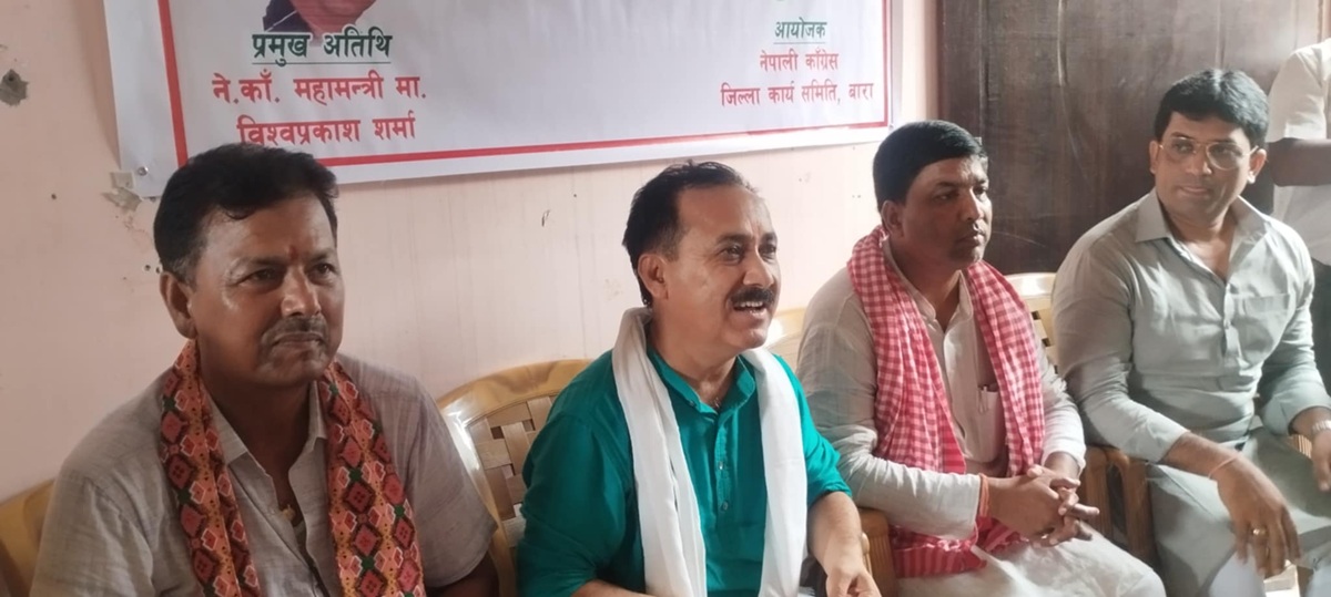 आगामी आमनिर्वाचनमा आफ्नो पार्टीबाहेकको चुनाव चिह्नमा मत हाल्ने अवस्था आउँदैन : महामन्त्री शर्मा